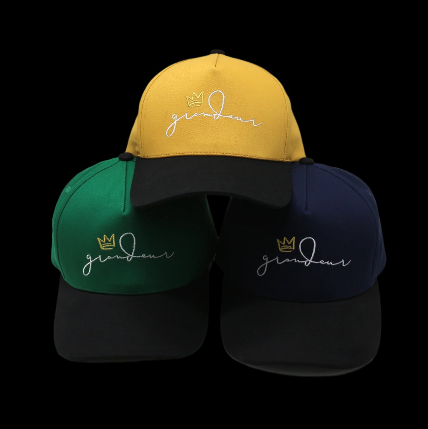 Grandeur logo strapback hat